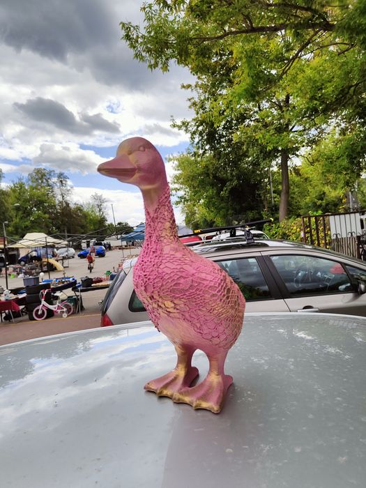Figurka kaczki, ozdoba do domu / ogrodu