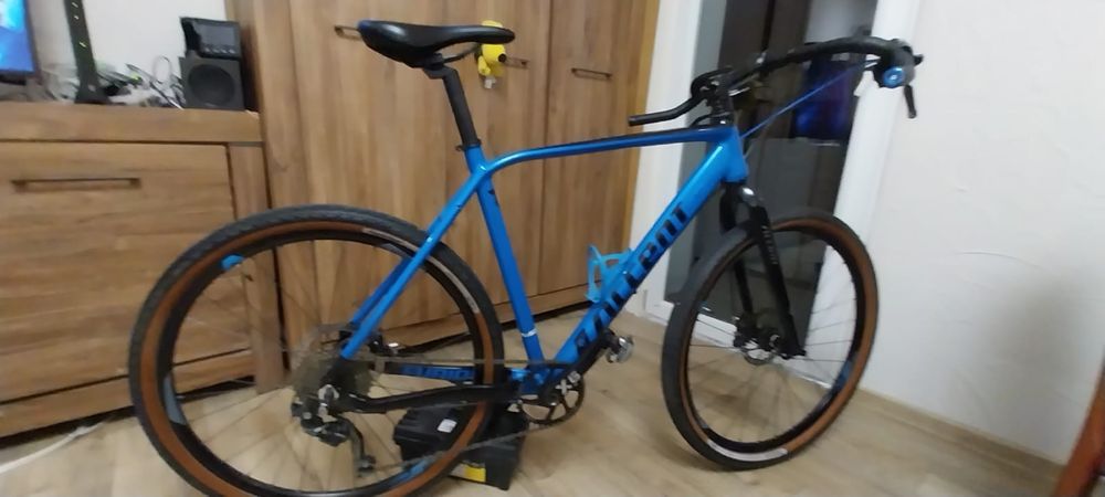 Rower gravel accent furious niebieski 1x10