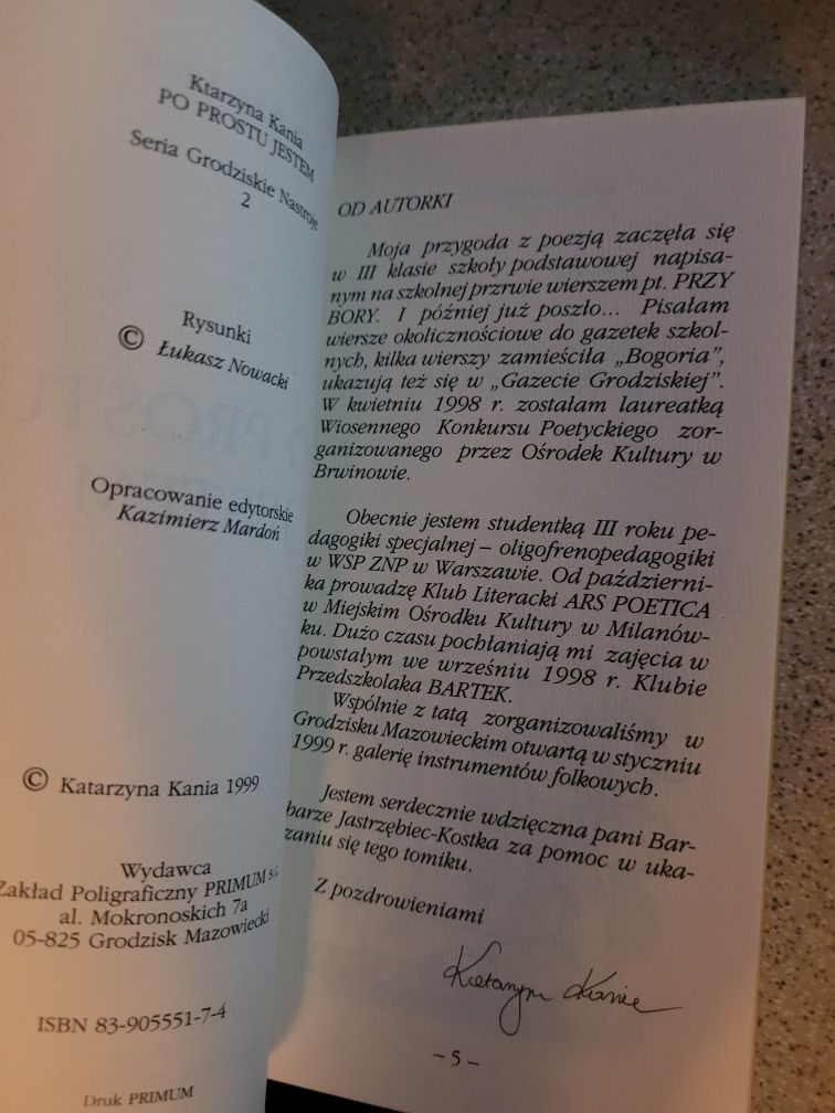 A.Żarkiewicz Coraz bliżej/K.Kania Po prostu jestem 1999 Primum