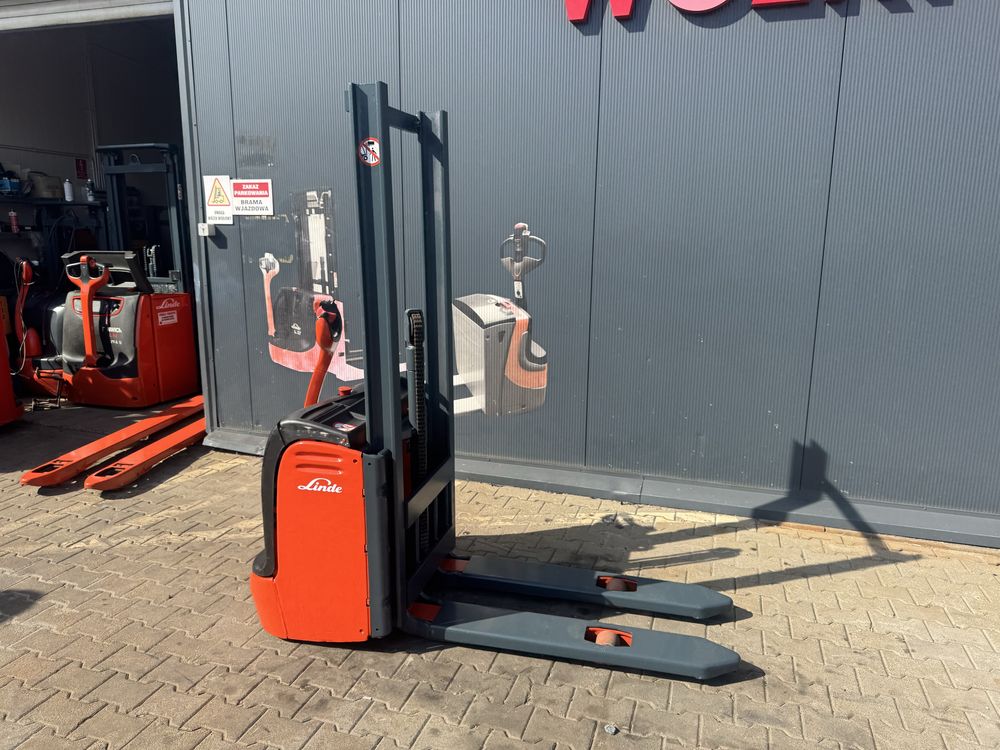 Paleciak elektryczny Linde L 12 150 cm 1200 kg wolny skok wózek