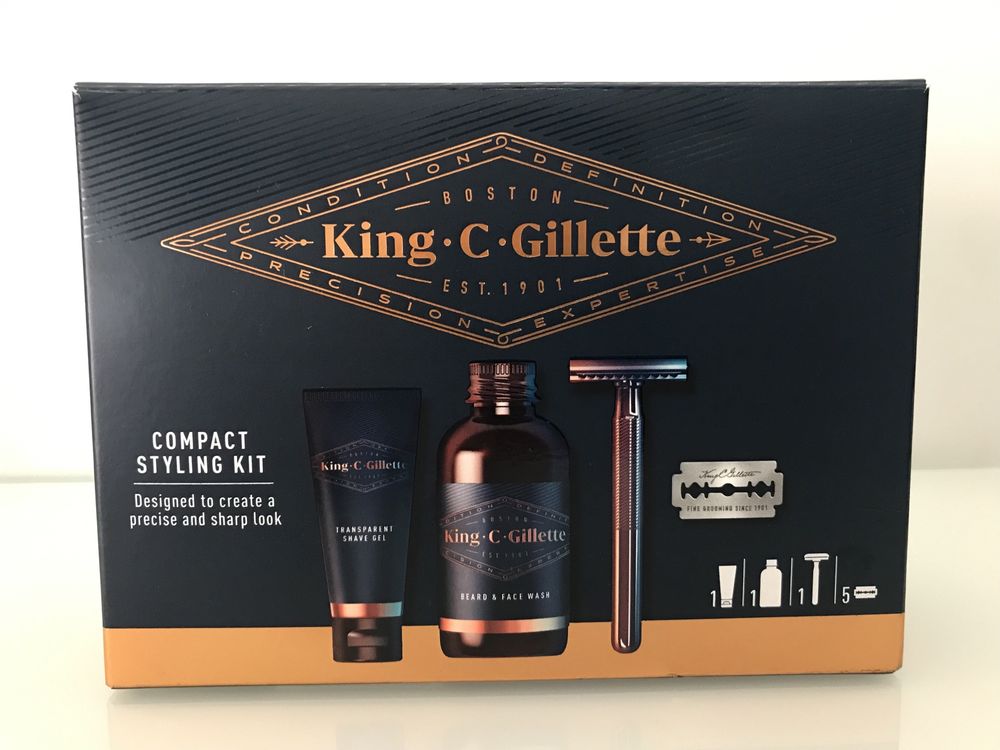 King C. Gillette - Compact Styling Kit