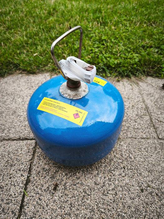 BUTLA TURYSTYCZNA gazowa z legalizacją świeżo nabita PEŁNA