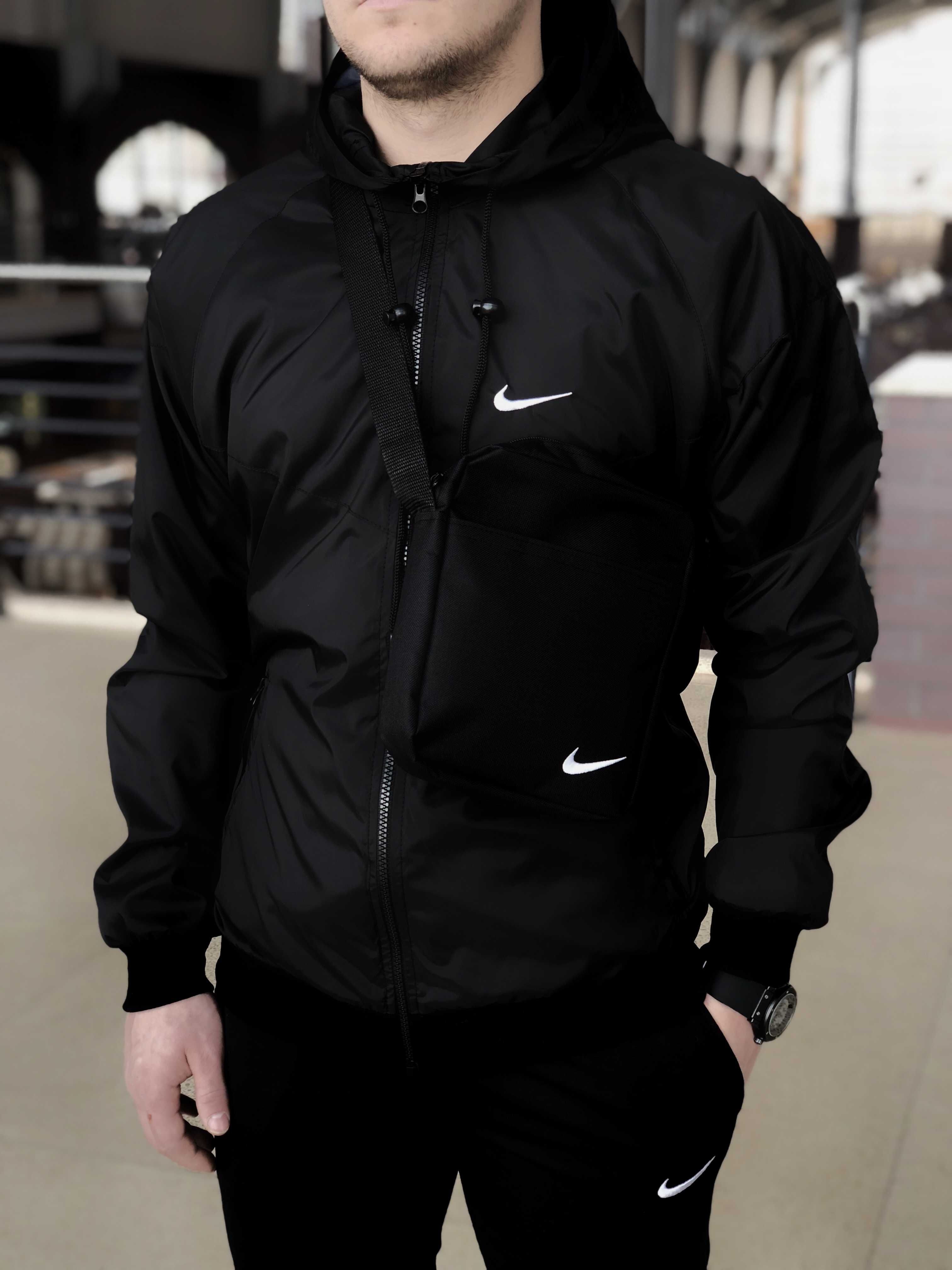 Ветровка мужская Nike весенняя осенняя спортивная Куртка Найк