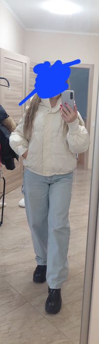 Куртка жіноча весна-осінь біла