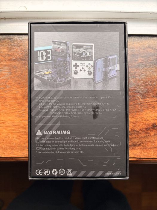 Consola R36S retro NOVA 128GB original + acessórios