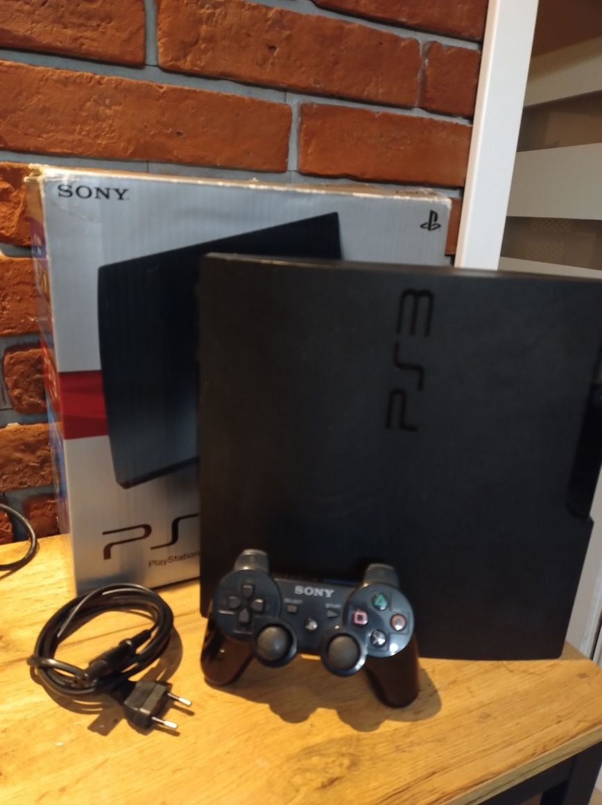 Sony PlayStation 3 Slim BOX przerobiona HFW 4.90 HEN zestaw