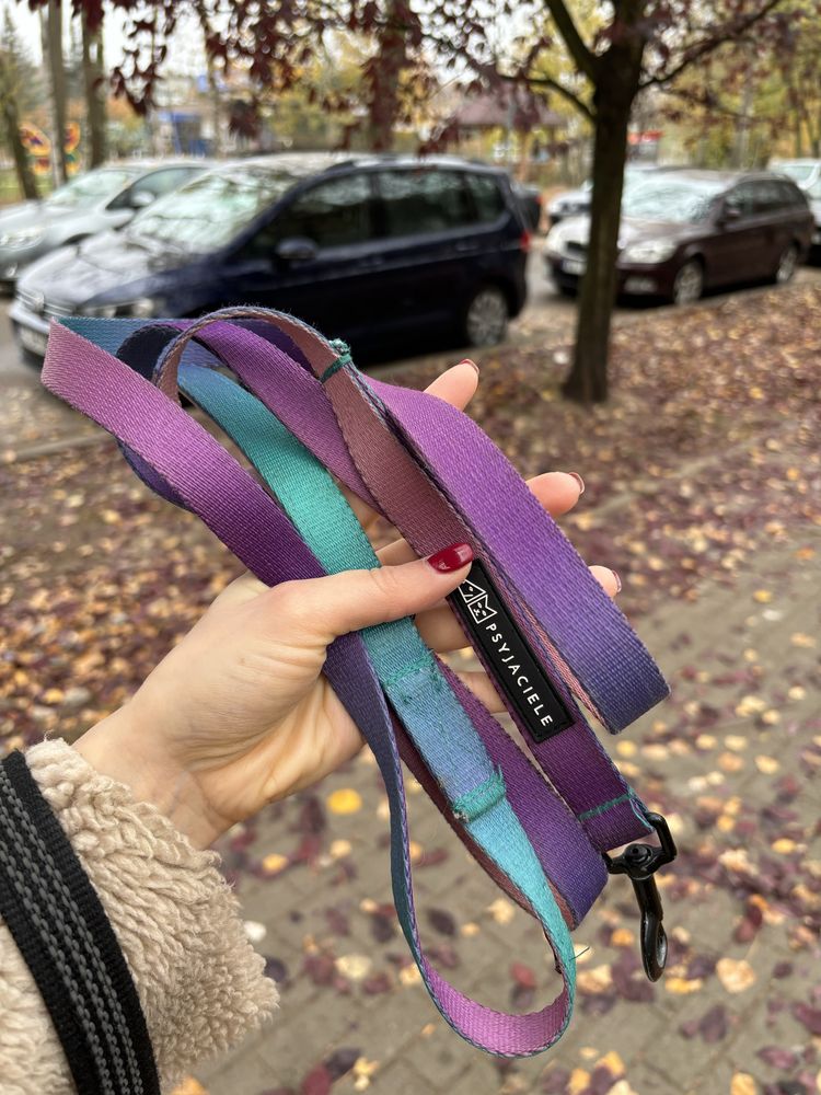 Smycz miejska dla psa lub kota "Under my ombrella"  psyjaciele