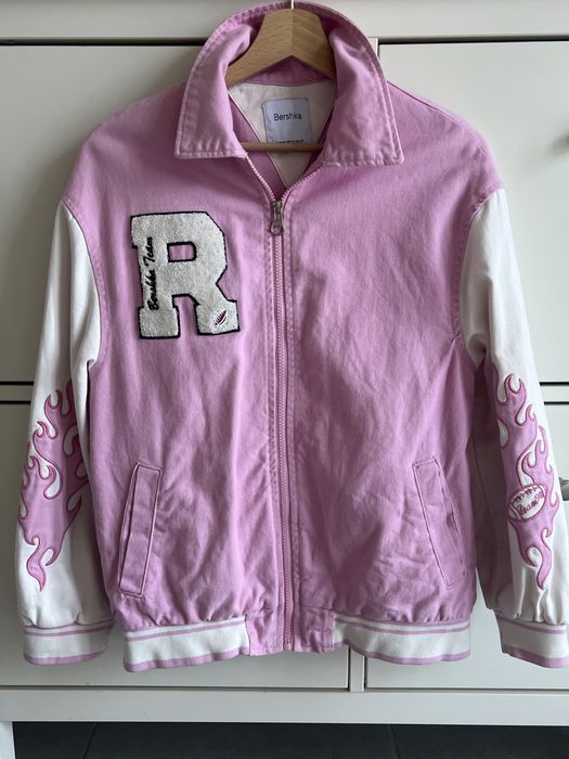 Бомбер/куртка Bershka Pink