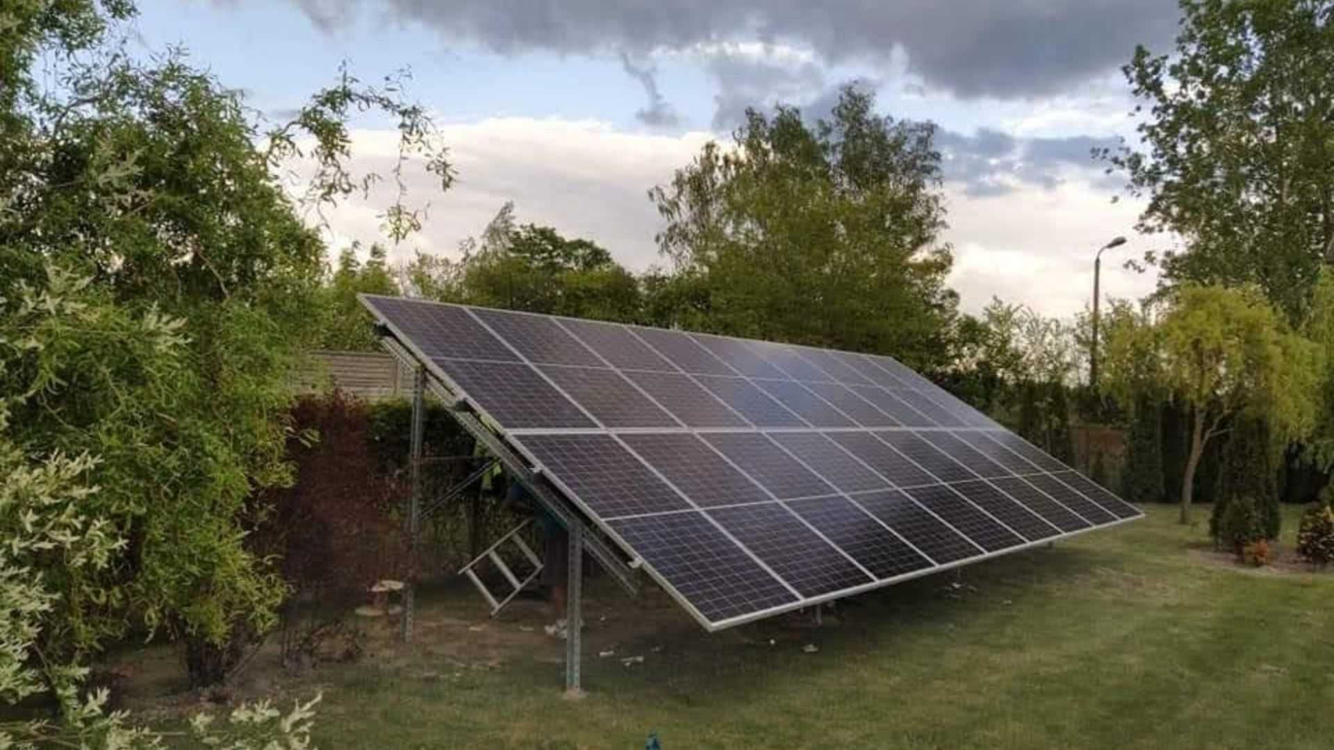 INSTALACJA FOTOWOLTAICZNA o mocy 9.66 kwp z montażem