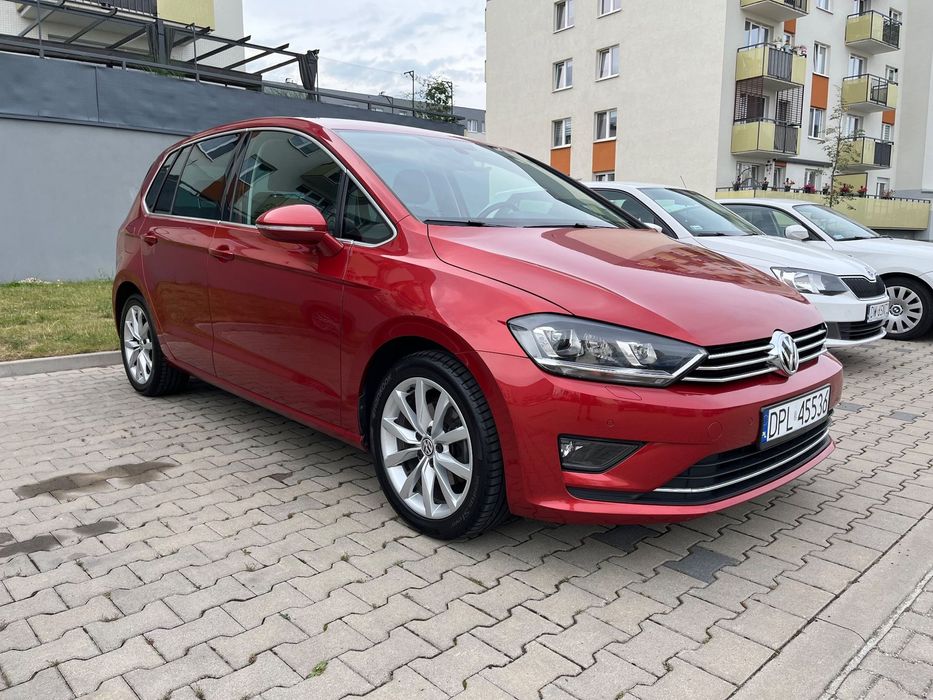 Volkswagen Golf Sportsvan Salon Polska, 1.4 TSI 150KM, Wersja Highline, Gwarancja do 2027, FILM