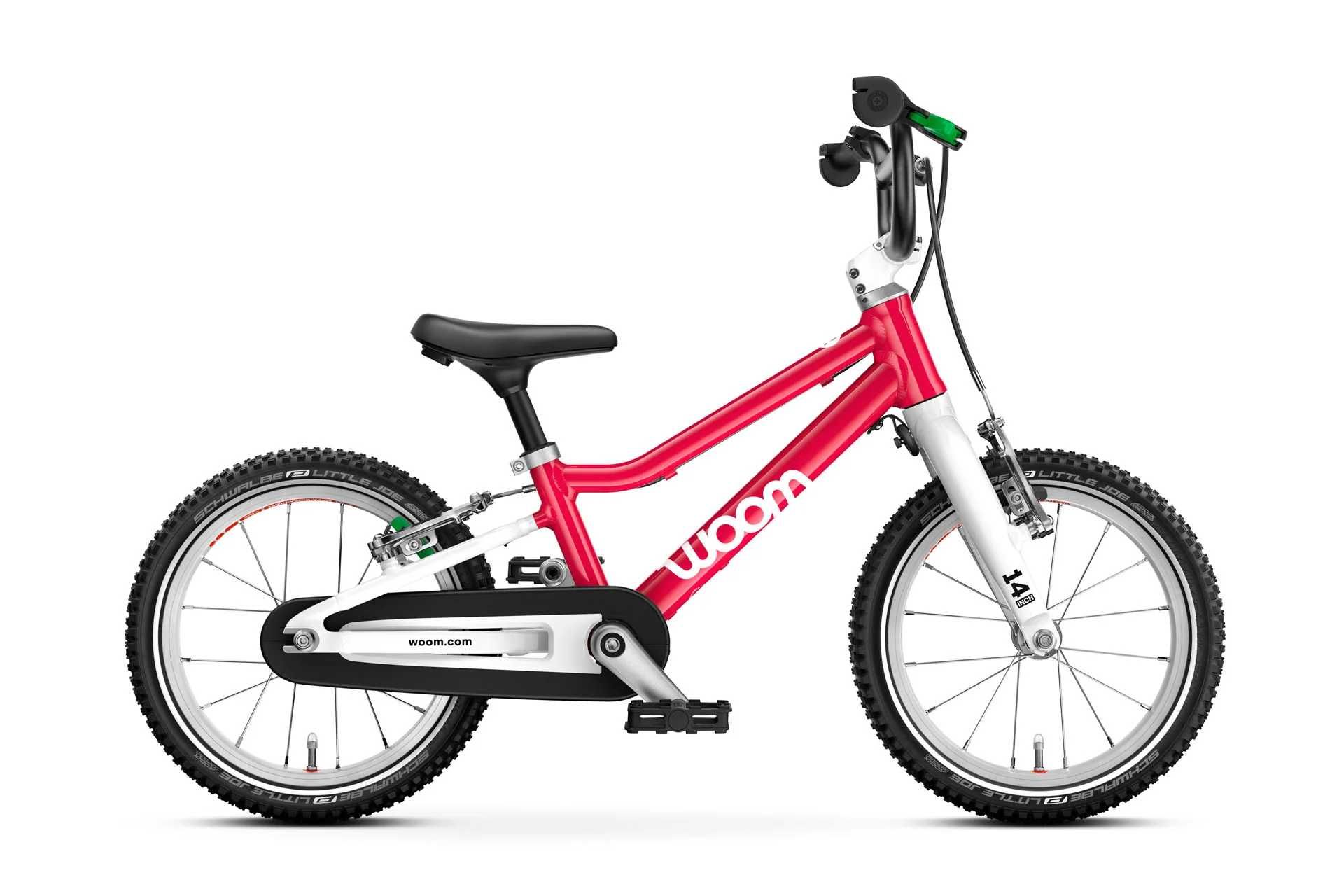 Rower WOOM GO 2 różowy - hot pink - 14" NOWY 2025 Mokotów