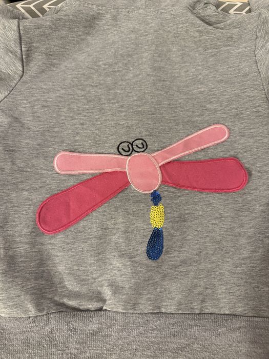 Bluza dla dziewczynki motyw ważki rozmiar 99