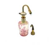Frasco de Perfume Baccarat Cristal Eglantier art Nouveau antigo