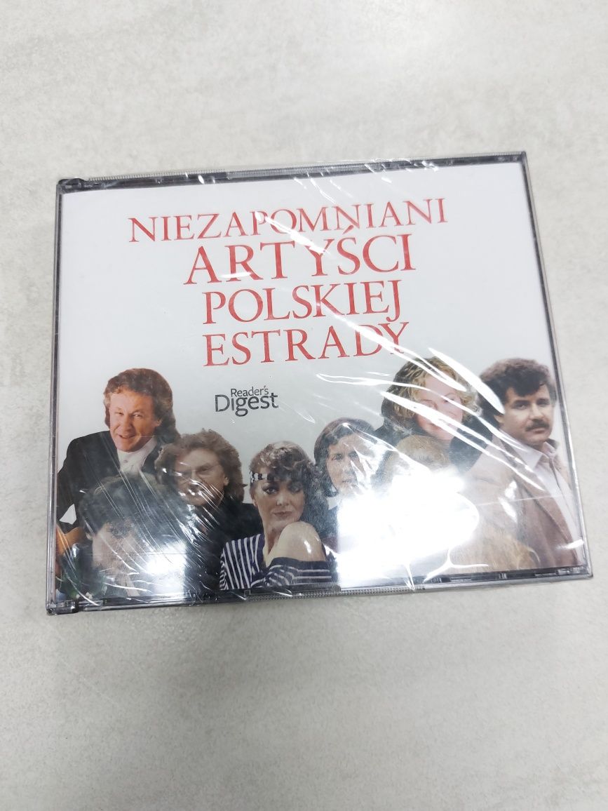 Niezapomniani artyści polskiej estrady. 5 CD. Nowa w folii