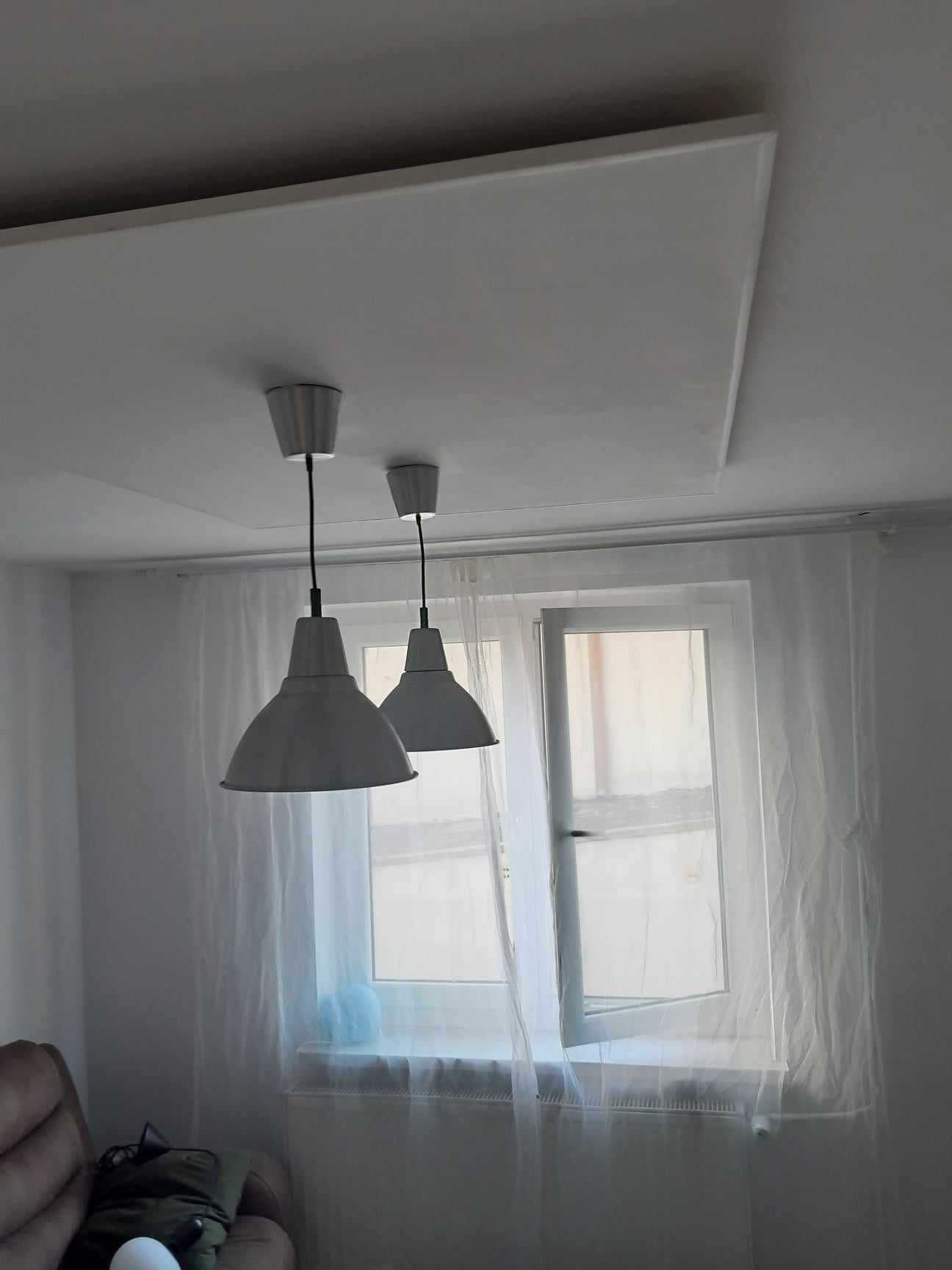 Lampy srebrne industrialne - IKEA