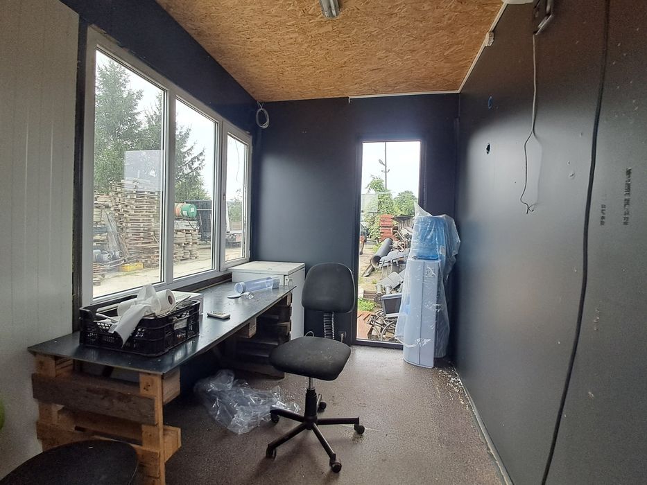 Kontener Biurowy socjalny stróżówka domek inne z transportem