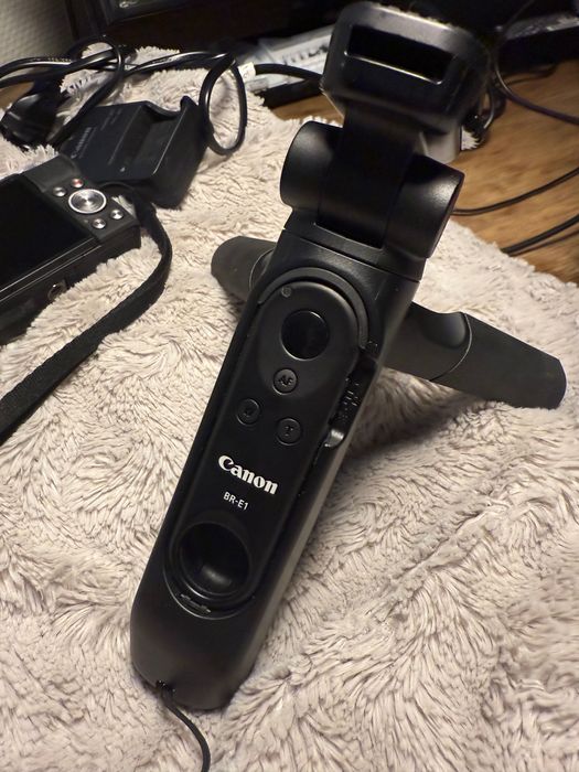 Aparat Canon G7X Mark III srebrny + uchwyt