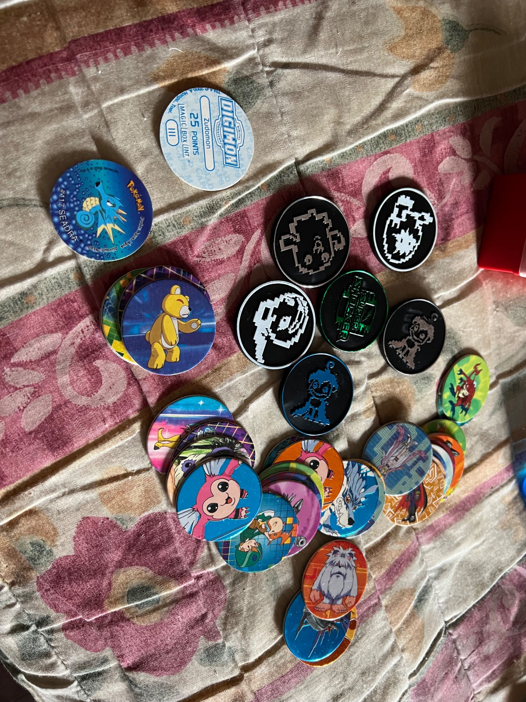 Tazos digimon usados boa condicao colecao