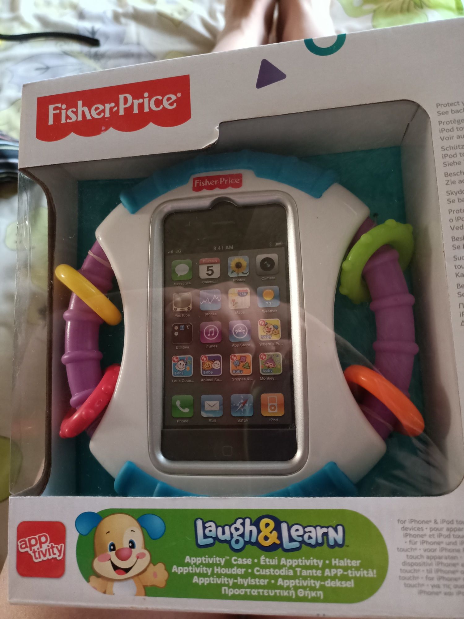 Тримач iPhone 3G/3GS, 4/4S, iPod touch 2, 3, 4 gener. Fisher-Price