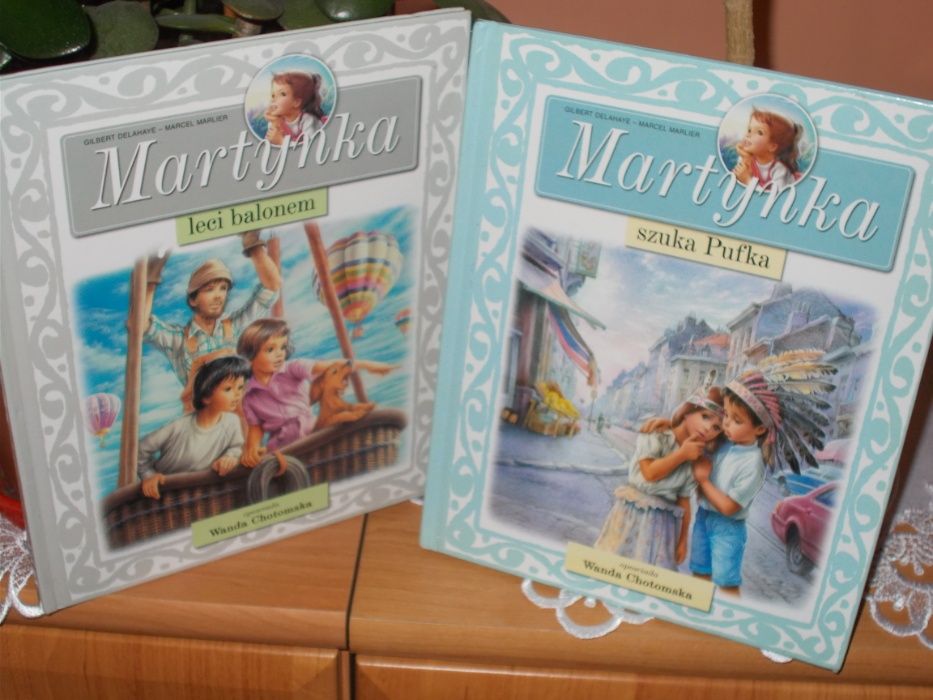 Gilbert Delahaye Martynka szuka Pufka. Martynka leci balonem