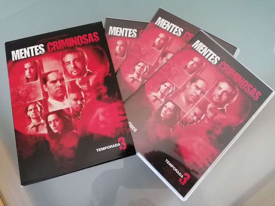 DVD - Mentes criminosas (3ª temporada completa)