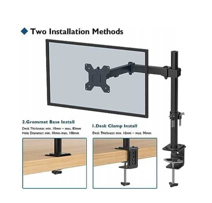 Suporte para monitor ou TV, de 13 a 32 " - Novo na embalagem original