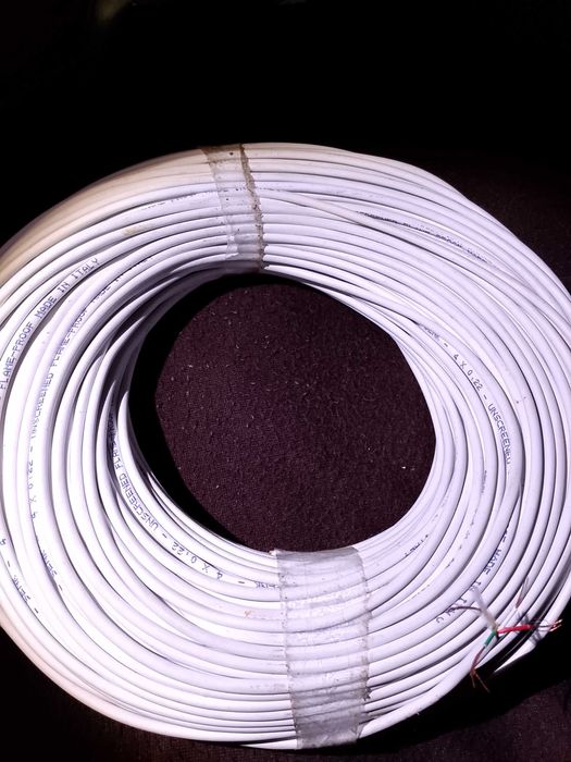 Кабель сигнальний,сигналізаційний, мідний 4х0,22 ,Італія