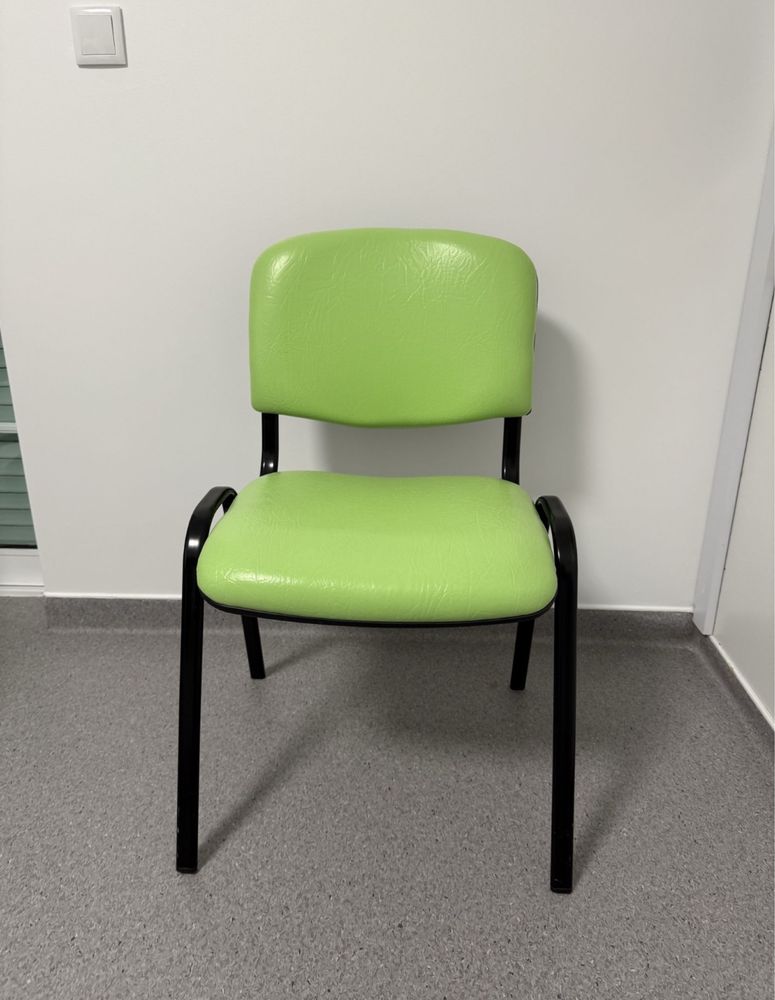 Cadeira Verde Escritório sem rodas