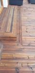 Deska tarasowa 28x145 Linax BRUN gotowana w oleju 25lat  PROMOCJA!
