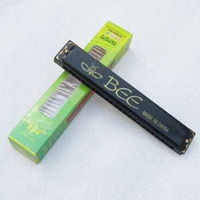 Harmonijka ustna Bee C-dur DF24-1 + książka samouczek