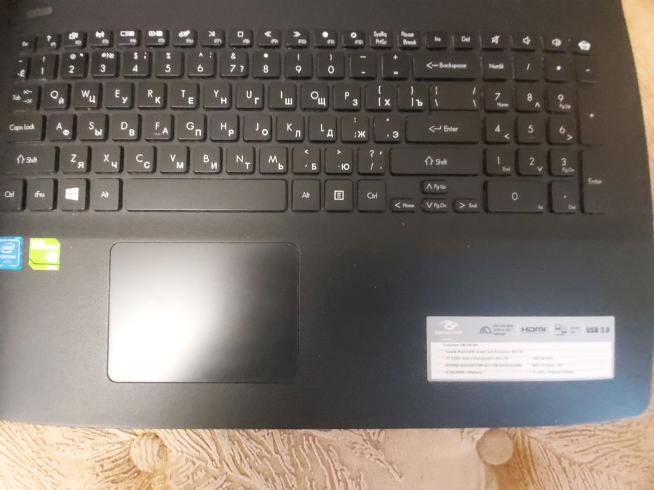 Ноутбук 17,3 Packard bell