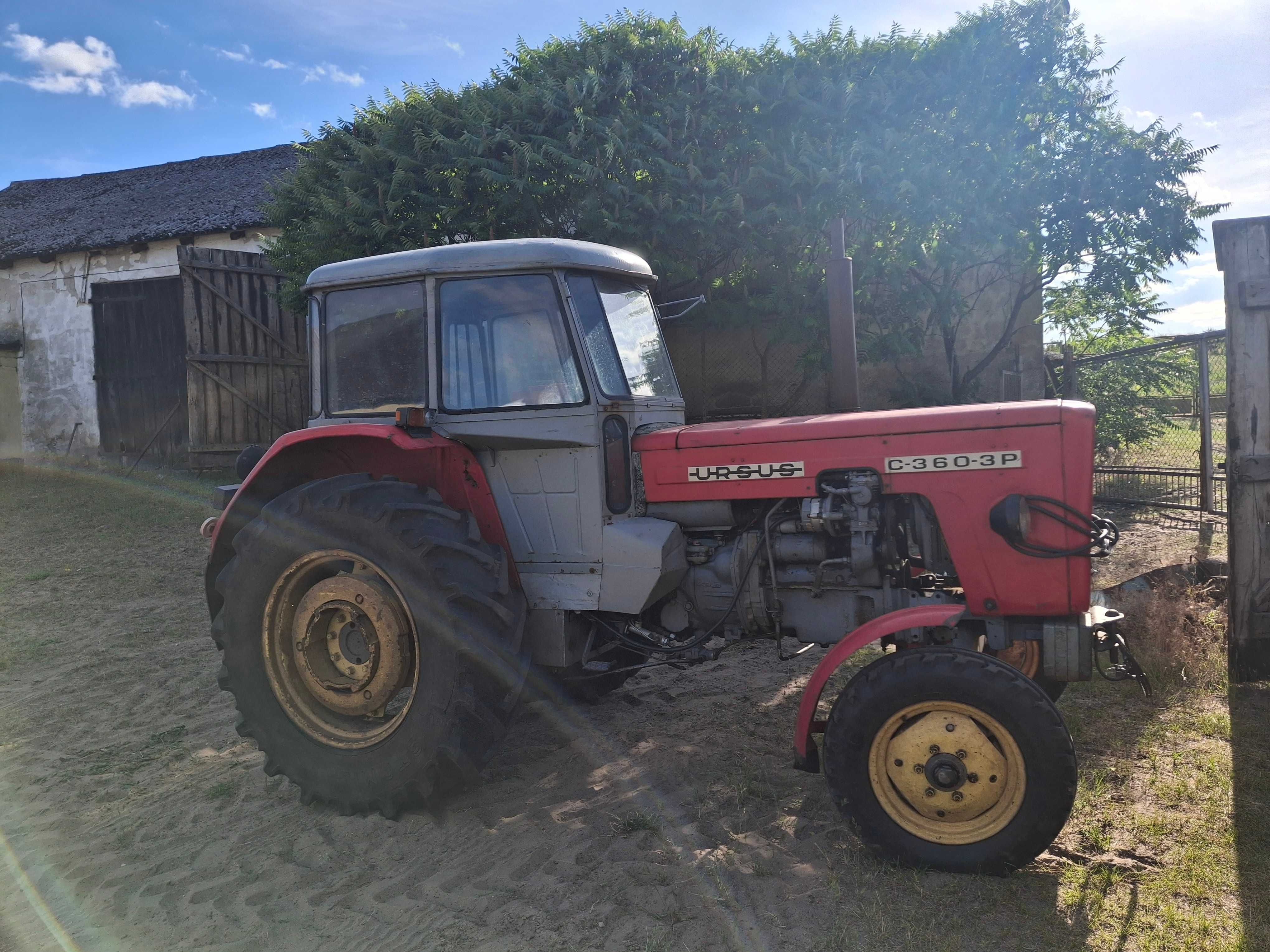 Traktor Ciągnik Ursus c-360-3p