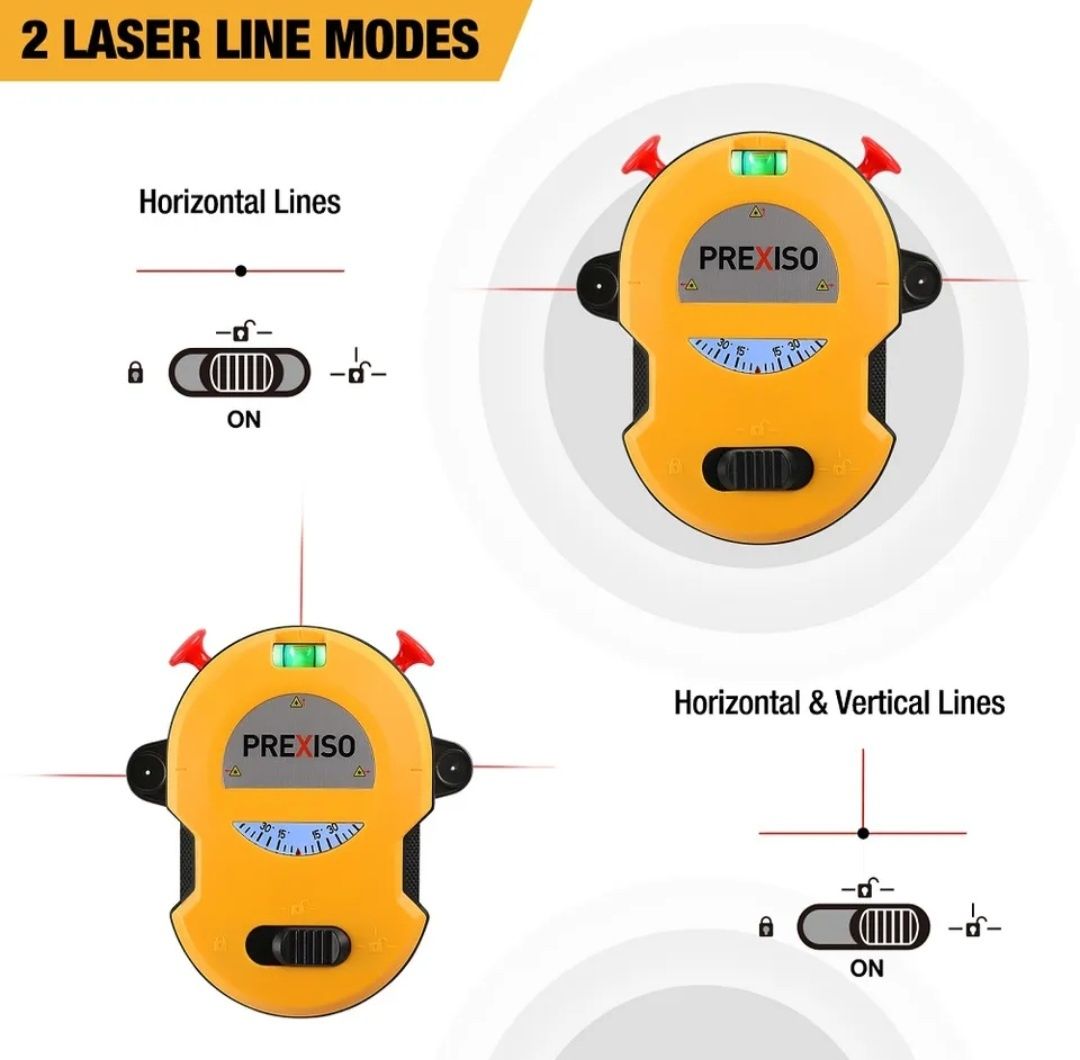 Mini poziomica laserowa