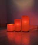 Ikea Stopen świeca bryłowa Led, na baterie - 3szt