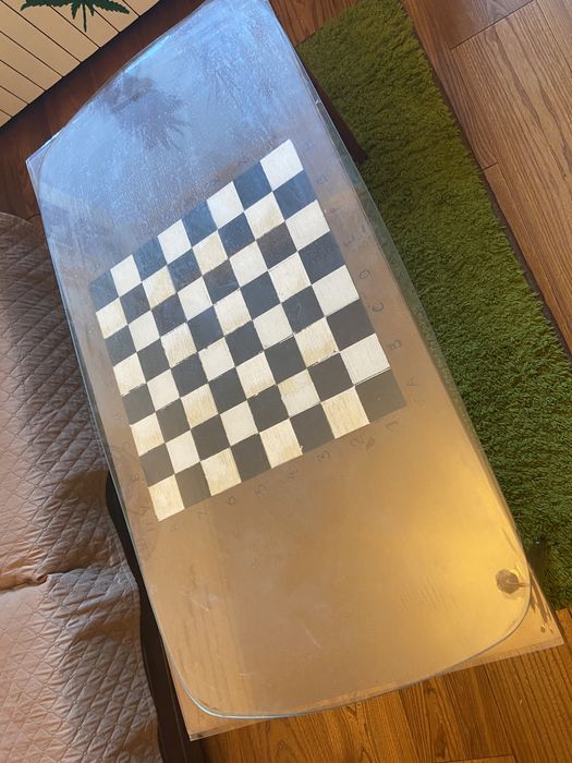 Стол журнальный шахматный