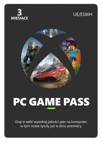 Subskrypcja PC Gamepass na 3 miesiące