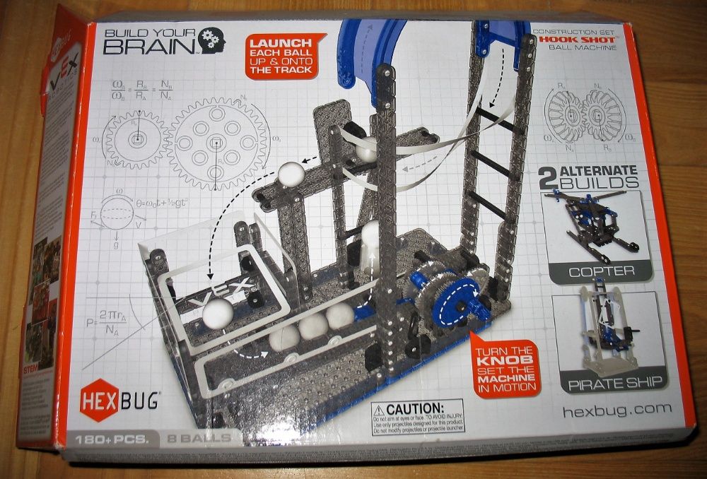 Zestaw konstrukcyjny Hexbug VEX Robotics Łukowa wyrzutnia (Hook shot)