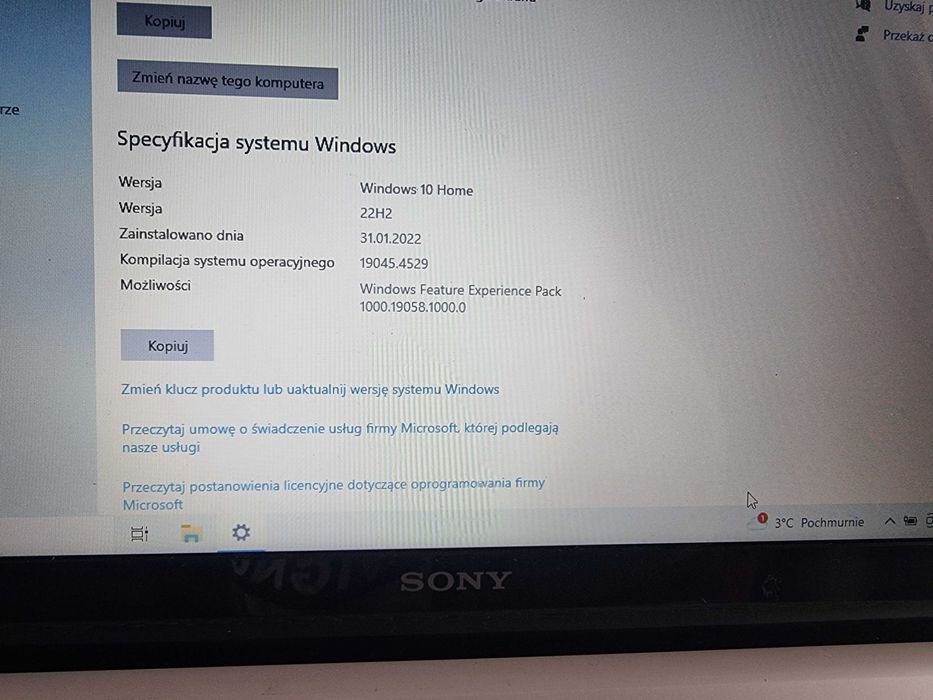 Laptop Sony VAIO