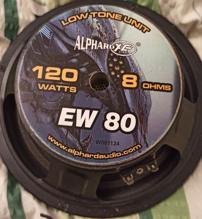 Głośnik nowy niskotonowy Alphard EW80
