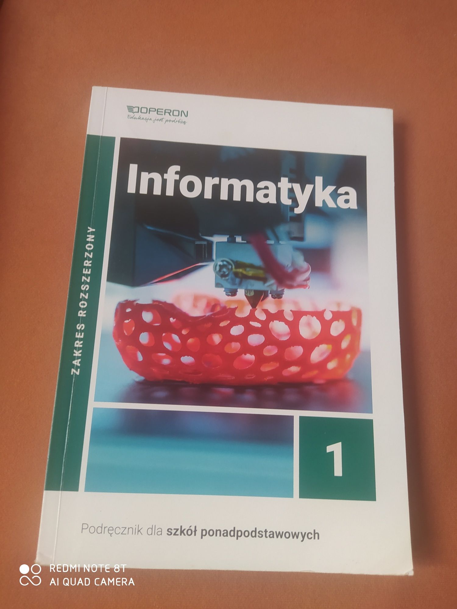 Podręcznik do informatyki kl. 1 szkoła ponadpodstawowa liceum, technik