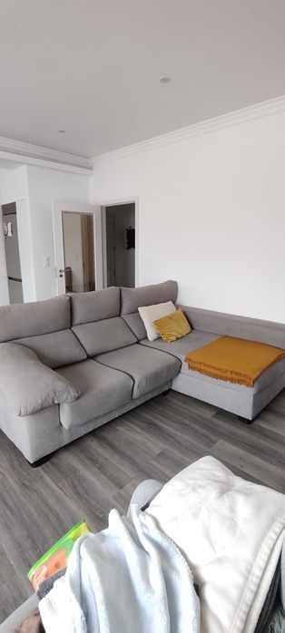 Sofá 2 lugares c/ chaise longue banak importa