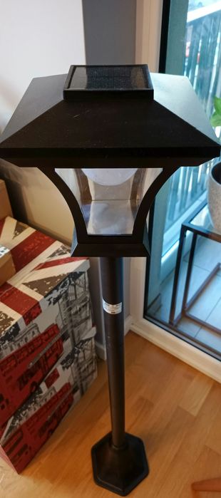 Lampy solarne słupek plus kinkiet