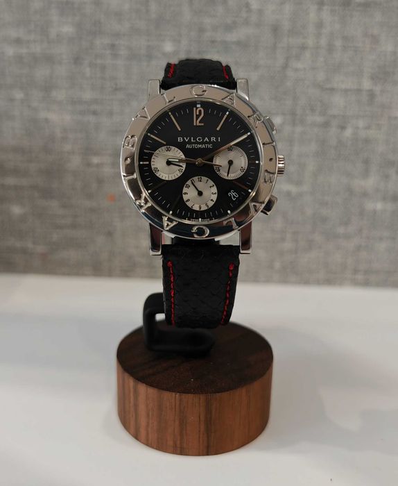 Чоловічий годинник Bvlgari Automatic Chronograph BB38SLCH 38mm 37 jew