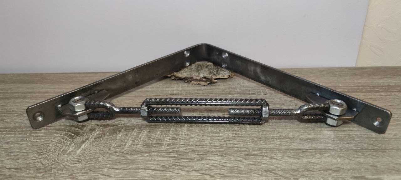Декоративний кований кронштейн зі сталі/Металевий кронштейн