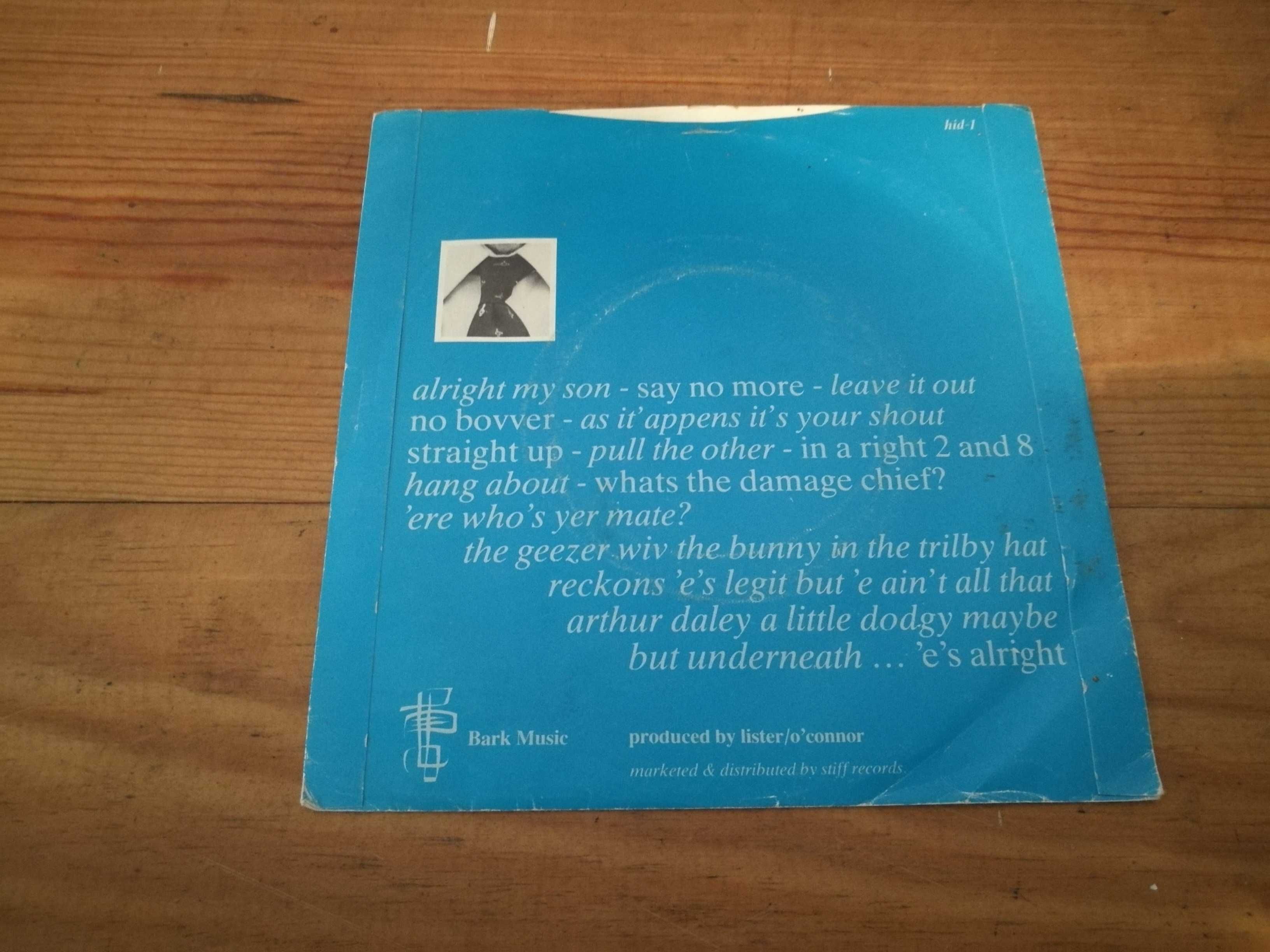 THE FIRM  - Arthur Daley 'E's Alright SINGLE