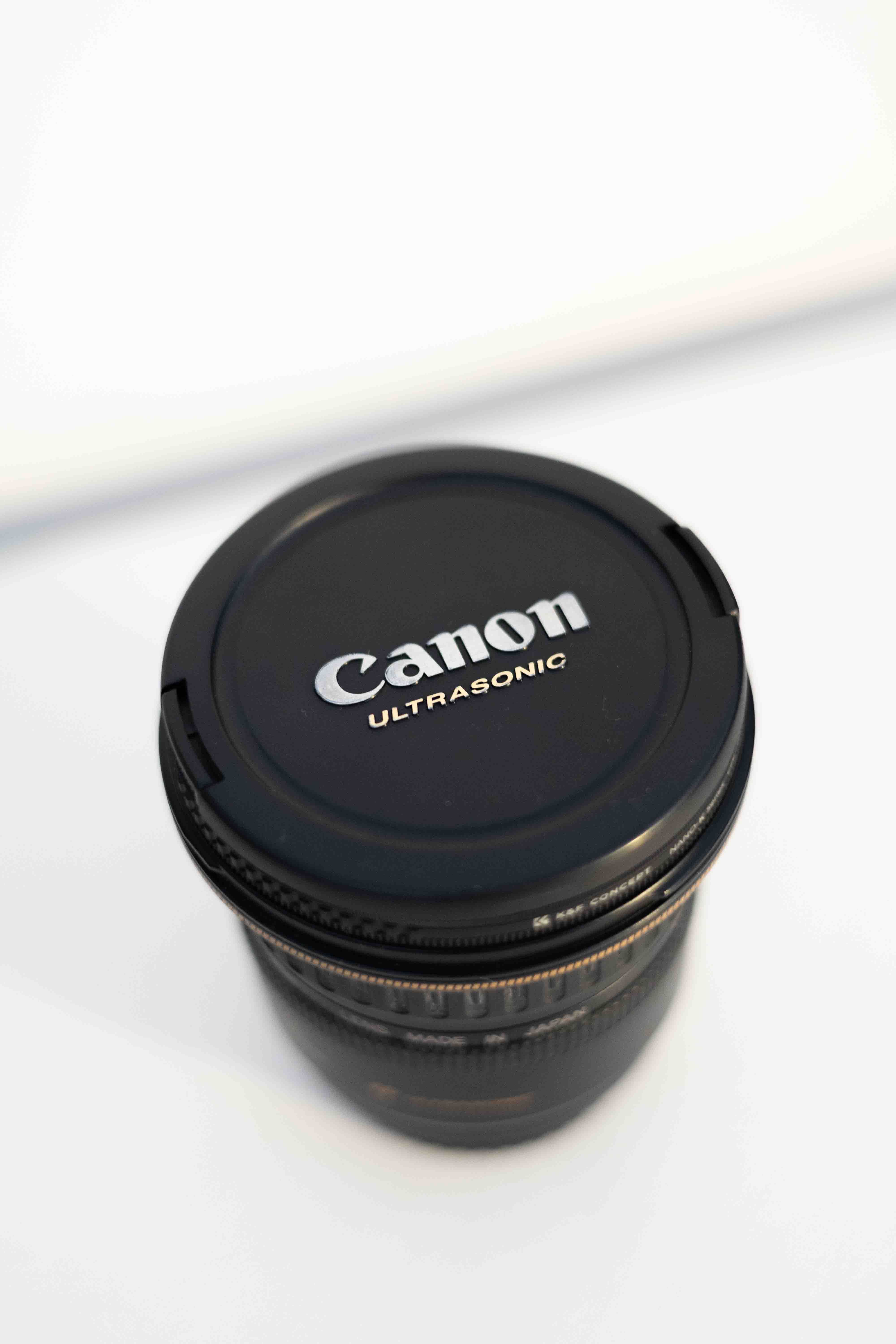 Lente Canon EF 20-35mm f/3.5-4.5 USM com filtro ND da K&F