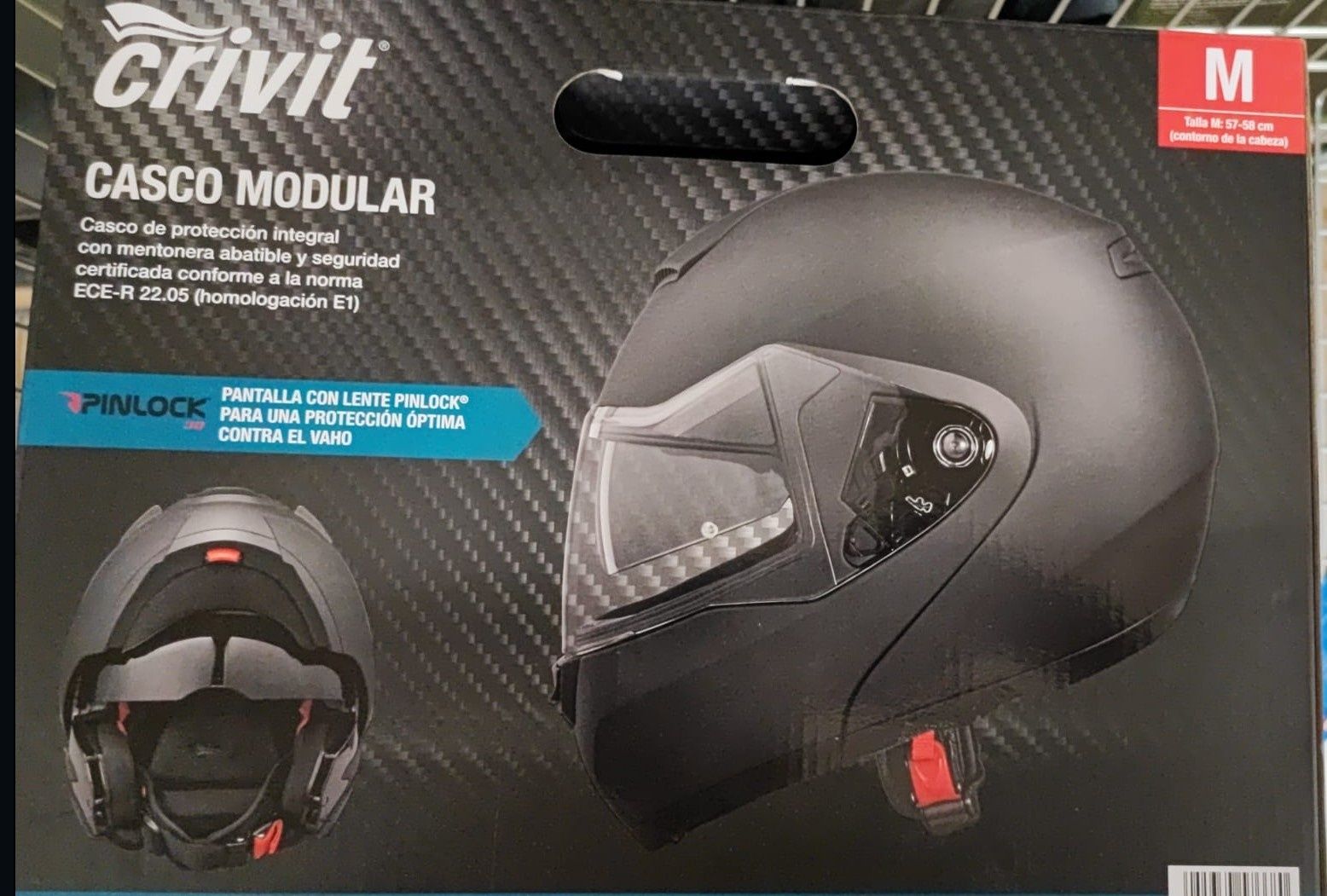 Capacete modular Novo nunca utilizado