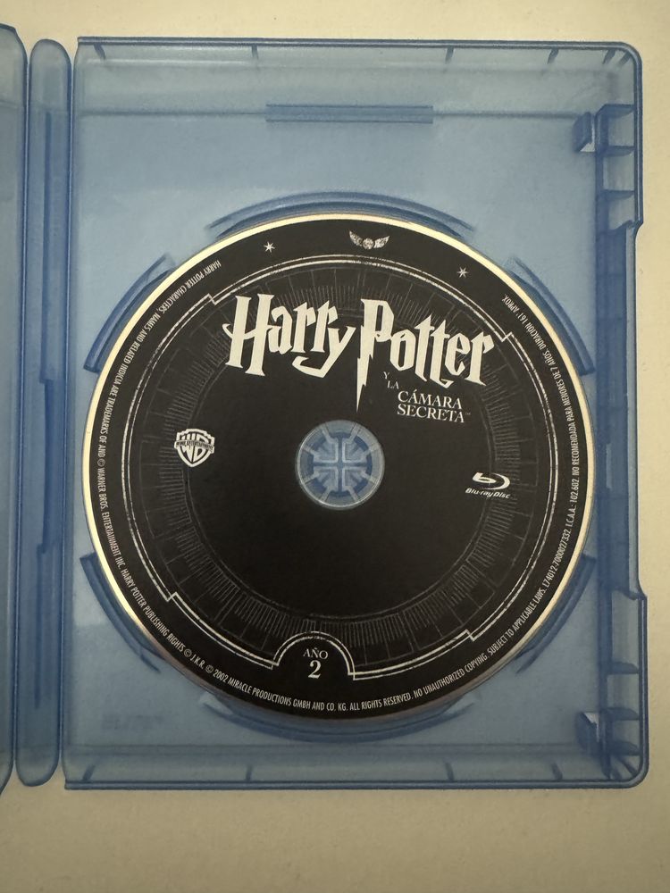 Harry Potter e a Câmara dos Segredos Bluray