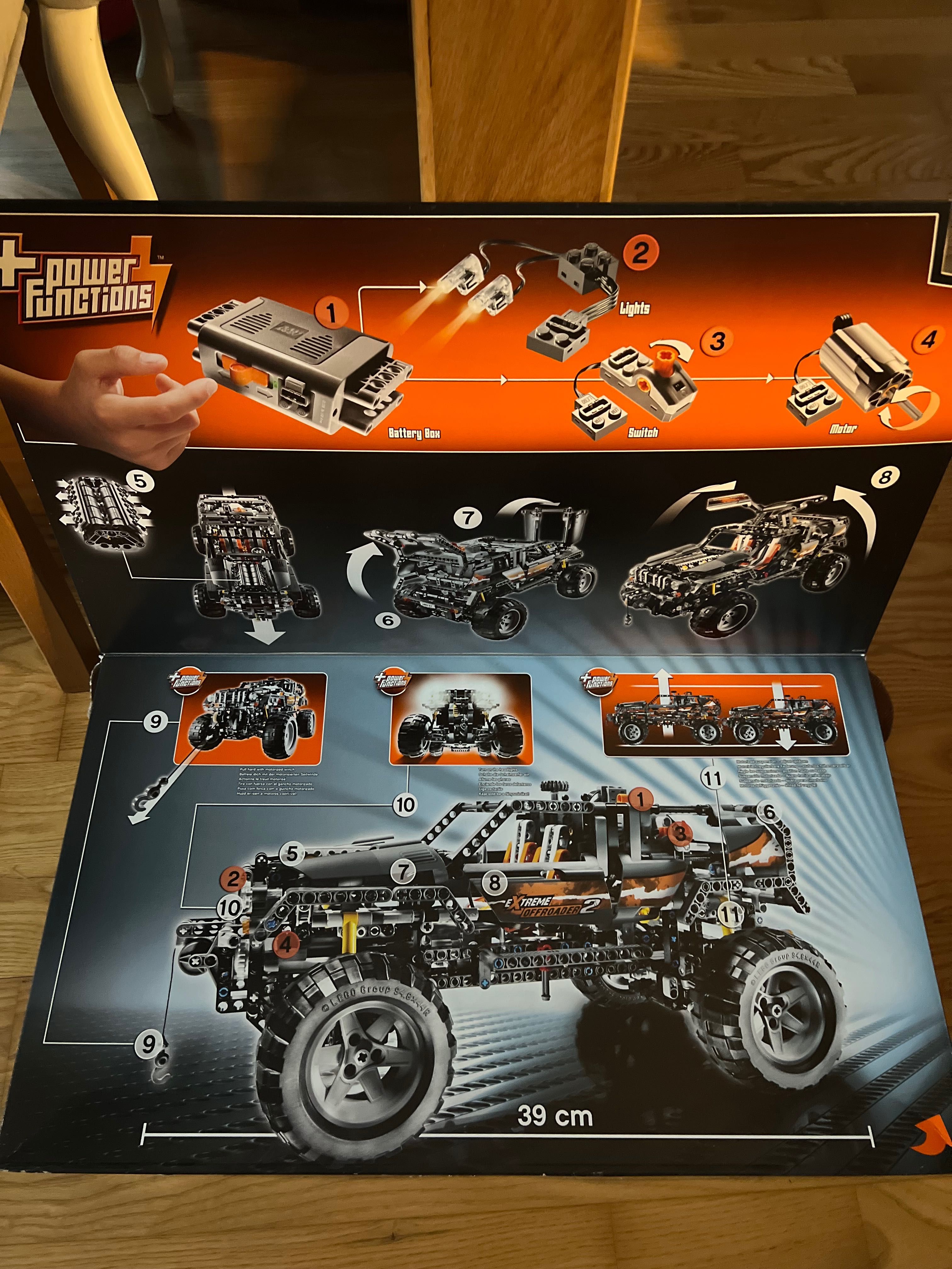 Lego 8297 Technic Offroader Terenówka komplet