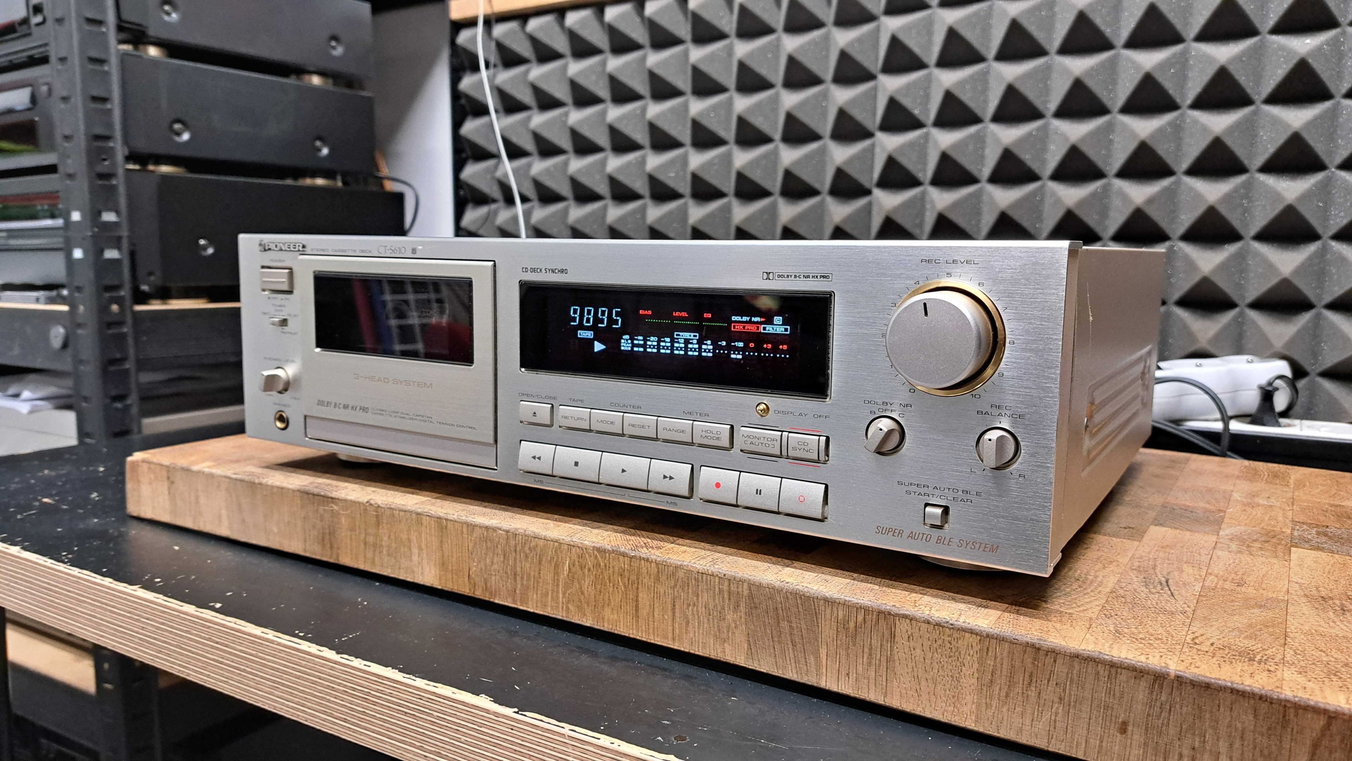 Deck Pioneer CT-S610-G 3head